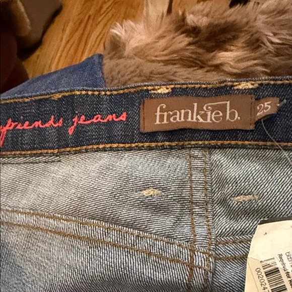Frankie B. Blue Boyfriend Jeans - Picture 8 of 9